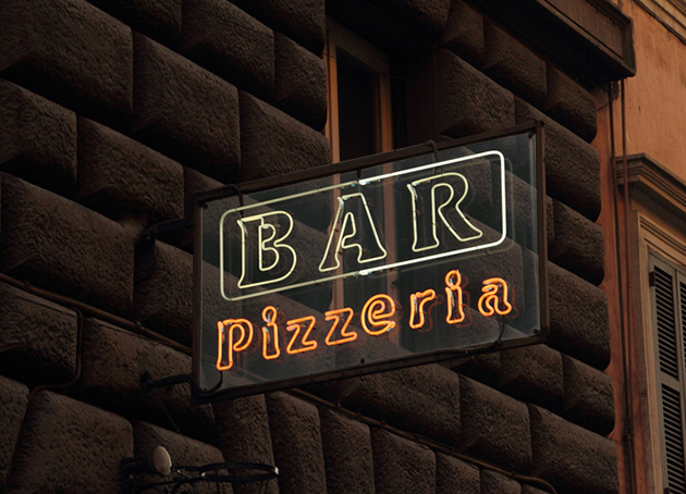 Bar, Restaurant Neon Signs in London - 1999