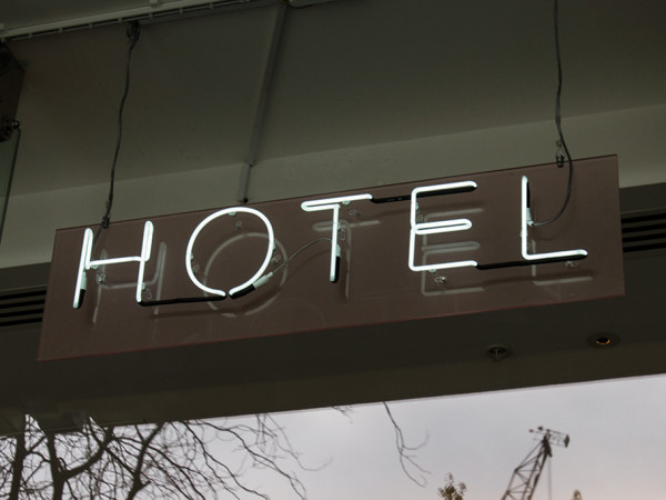 Bespoke Neon Hotel Sign, Sea Containers London