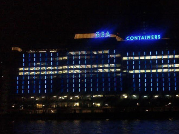 Architectural Neon Signs, Sea Containers London